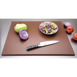 High Density Chopping Board Brown - 600x450x12mm- Hygiplas J005