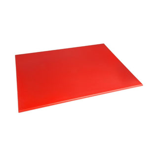 High Density Chopping Board Red - 600x450x12mm- Hygiplas J011