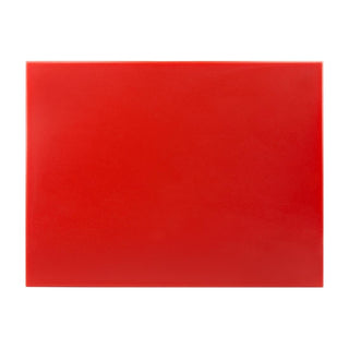 High Density Chopping Board Red - 600x450x12mm- Hygiplas J011