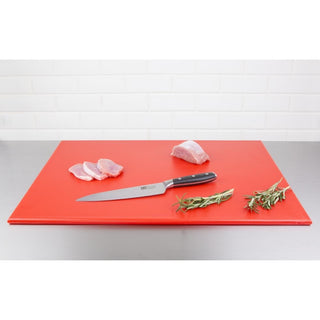 High Density Chopping Board Red - 600x450x12mm- Hygiplas J011