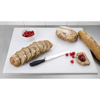 High Density Chopping Board White - 600x450x12mm- Hygiplas J017