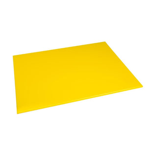 High Density Chopping Board Yellow - 600x450x12mm- Hygiplas J021