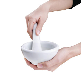 Porcelain Pestle and Mortar 115mm- Vogue J923