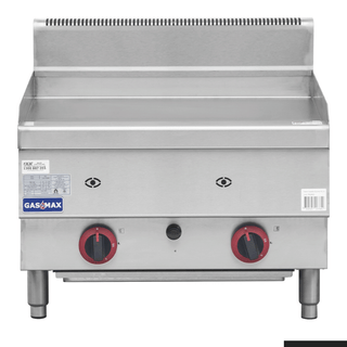 GASMAX Benchtop 2 Bunner Griddle 600mm JUS-TRG60E