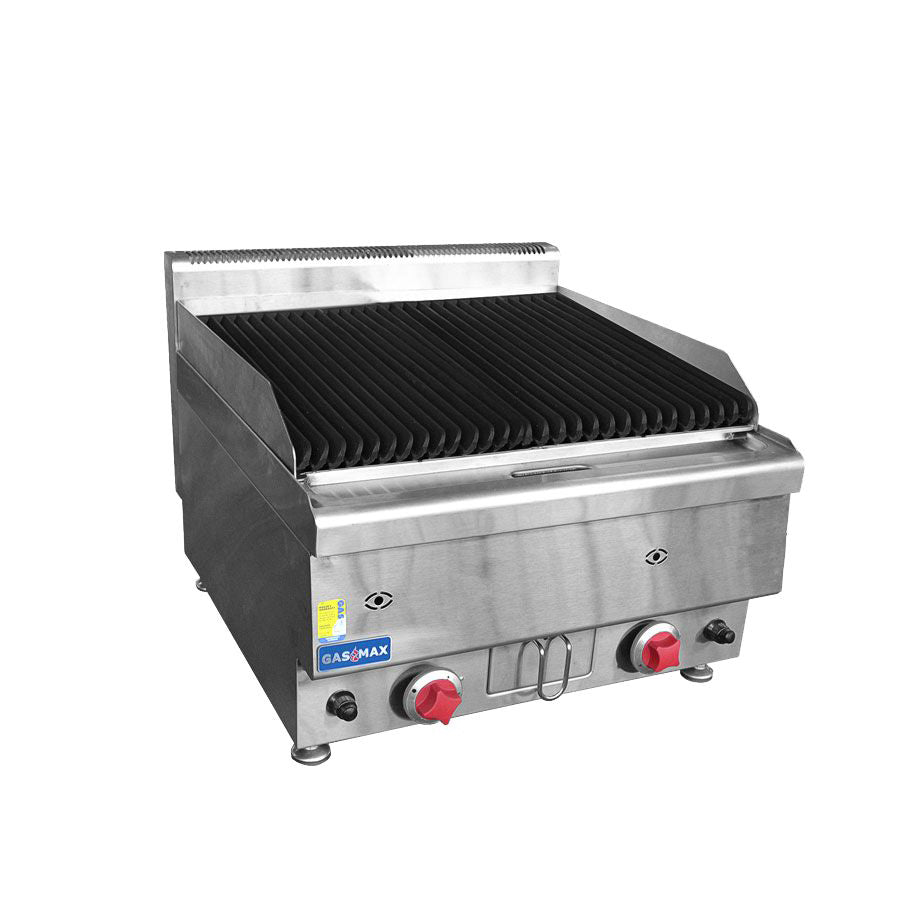 Gasmax Benchtop 2 Lpg Burner Chargrill - GasMax JUS-TRH60LPG