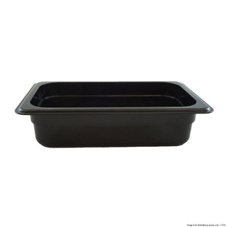 F.E.D Food Tek Black Poly 1/3 X 100 Mm Gastronorm Pan (1 x GN Pan) JW-P134B