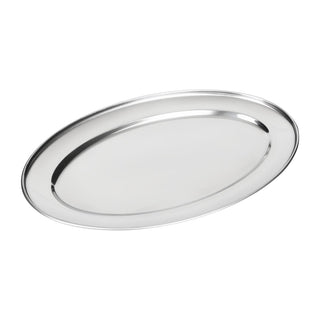 Olympia Stainless Steel Oval Service Tray 200mm - K360