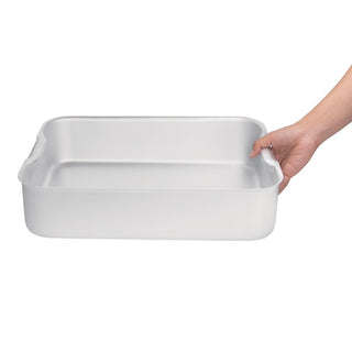 Aluminium Deep Roasting Pan 420mm- Vogue K412