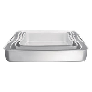 Aluminium Deep Roasting Pan 420mm- Vogue K412