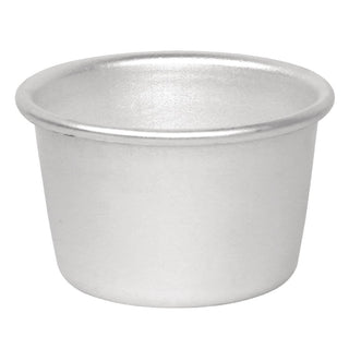 Vogue Aluminium Mini Dariole Moulds 85ml (Pack of 6) - K513