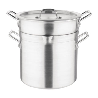 Vogue Aluminium Double Boiling Pot 10Ltr - K645