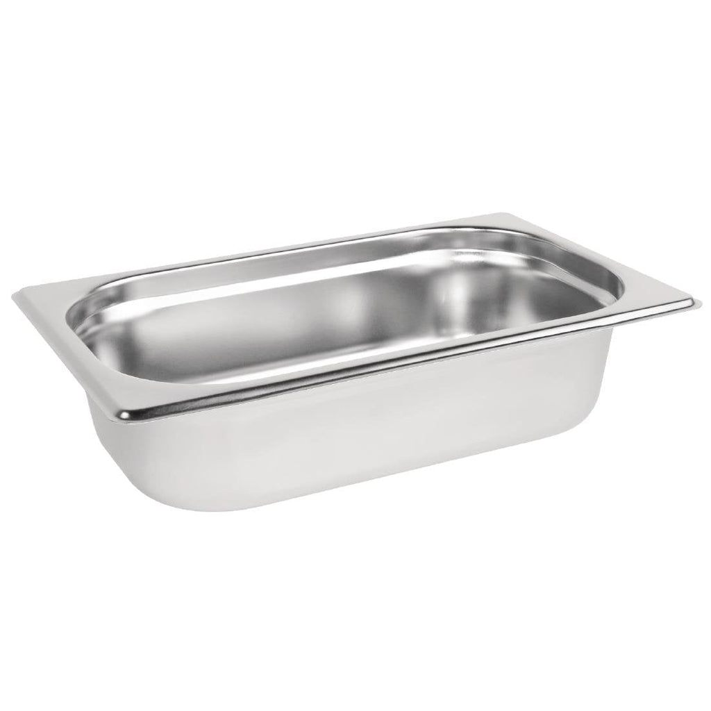 Stainless Steel 1/4 Gastronorm Tray 65mm- Vogue DN723