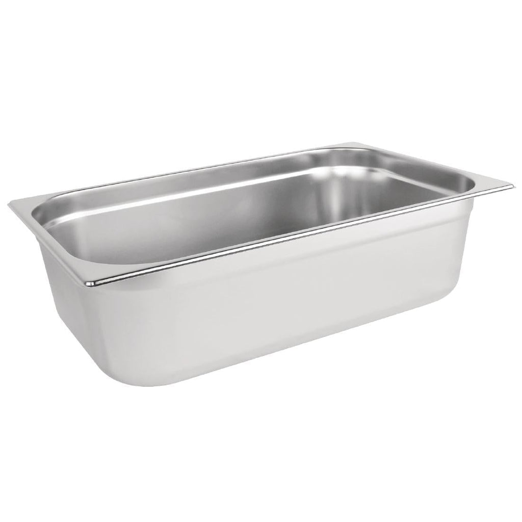 Stainless Steel 1/1 Gastronorm Tray 150mm- Vogue DN705