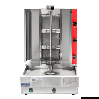 GasMax Semi-automatic 3 Burner LPG Kebab Machine – KB-3LPG