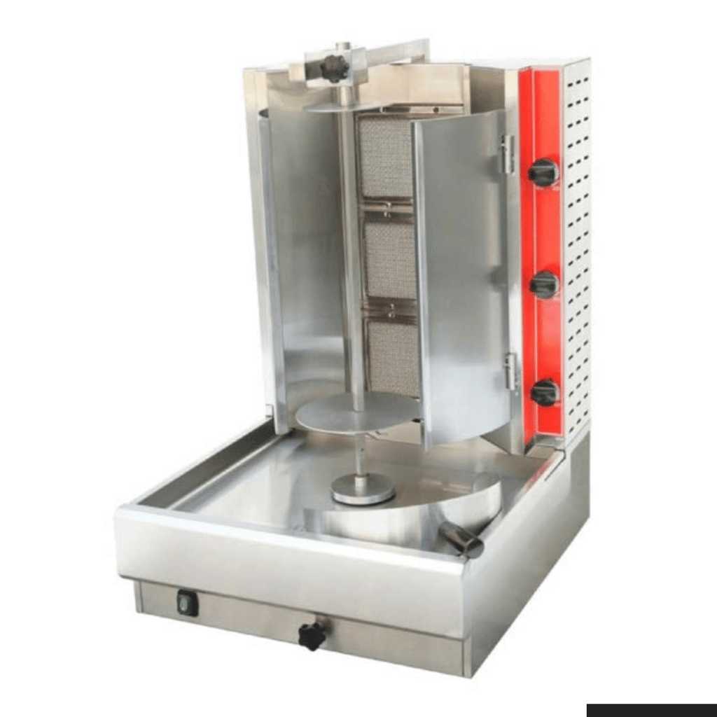 GasMax Semi-automatic 3 Burner NG Kebab Machine – KB-3