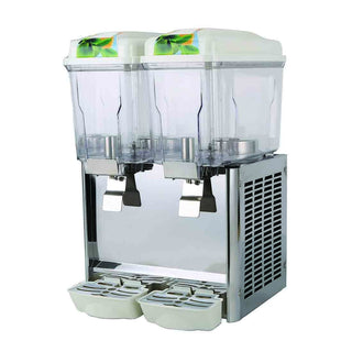 Double Bowl Juice Dispenser - F.E.D KF12L-2