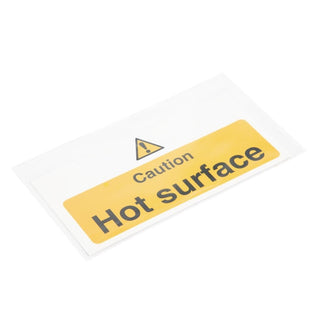 Vogue Caution Hot Surface Sign - L848