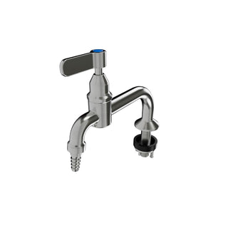 3Monkeez Lever Handle Type 26 Laboratory Tap with Tube Nozzle - T-3MSS-LABL26-TN