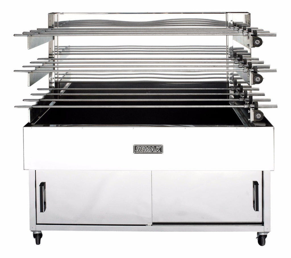 M28C 3 Tier Charcoal Rotisserie- Semak M28C-SEM