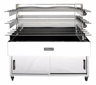 M28C 3 Tier Charcoal Rotisserie- Semak M28C-SEM