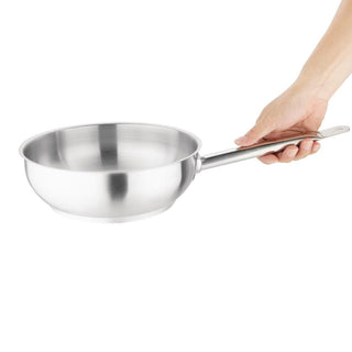 Stainless Steel Saute Pan 240mm- Vogue M923