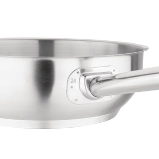 Stainless Steel Saute Pan 240mm- Vogue M923