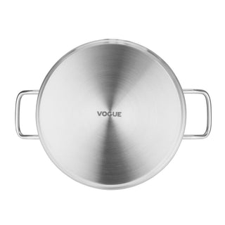 Stainless Steel Stew Pan 9.5Ltr- Vogue M941