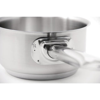 Stainless Steel Saucepan 8Ltr- Vogue M946