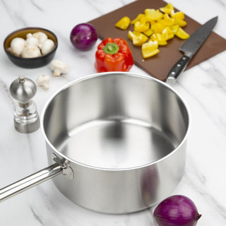 Stainless Steel Saucepan 8Ltr- Vogue M946