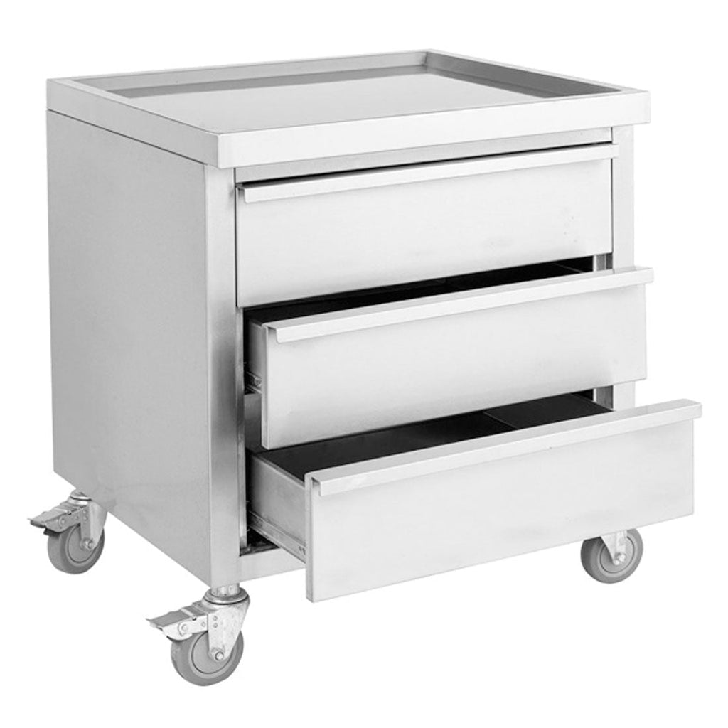 Mobile Work Stand With 3 Drawers - Modular Systems MDS-6-700