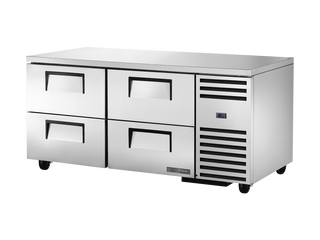 TRUE 4 Drawer Undercounter Refrigerator - TUC-67D-4-HC