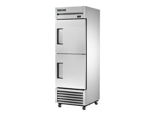 TRUE 2 Reach-In Solid Half Swing Door Freezer - T-23F-2-HC