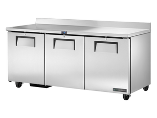 TRUE 3 Solid Door Undercounter/Worktop Refrigerator 1830mm Width - TWT-72-HC