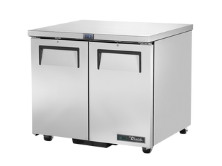 TRUE 2 Solid Door Undercounter Refrigerator - TUC-36-HC