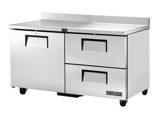 TRUE 2 Drawer 1 Door Undercounter/Worktop Refrigerator 1530mm Width - TWT-60D-2-HC