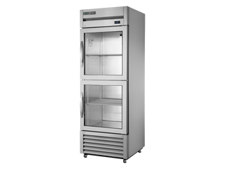 TRUE Reach-In 1 Glass Half Swing Door Refrigerator - T-23G-2-HC-FGD01