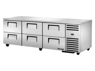 TRUE 6 Drawer Undercounter Refrigerator - TUC-93D-6-HC