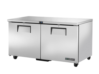 TRUE 2 Solid Door Undercounter Refrigerator - TUC-60-HC