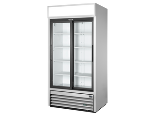 TRUE Slide Door Refrigerator with Hydro Carbon Refrigerant 1000mm Width - GDM-33-HC-LD