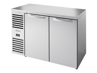 TRUE Reach-In Single Zone 2 Solid Swing Door Undercounter Refrigerator 1300mm Width - Stainless - TBR52-RISZ1-L-S-SS-2