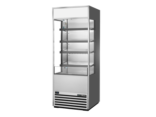 TRUE Glass Sided True Standard Look Merchandiser 760mm Width - TOAM-30GS-HC-TSL01