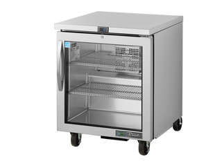 TRUE 1 Left-Hinged Glass Door Undercounter Refrigerator 700mm Width - TUC-27G-HC-FGD01 LH