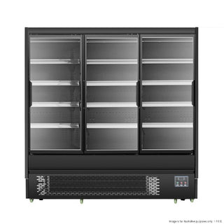 Ex-Showroom Bonvue 4 Shelves Open Chiller with Tempered Glass Doors - OD-2080P NSW1180