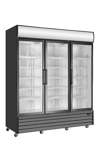 Snowman Three Glass Door Mounted Fridge P1500WB