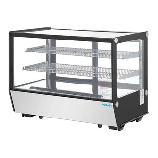 Polar G-Series Counter Display Merchandiser Square Glass - 160Ltr - PG004-A