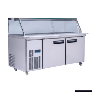 Cold Salad & Noodle Bar 5x1/1 GN Pans - Thermaster PG180FA-XG