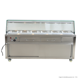 2NDs: Thermaster Heated Bain Marie Food Display - PG210FE-YG-VIC701