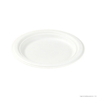 PakMax 7" Sugarcane Round Plate，Ø175*15.8mm - PL-R7