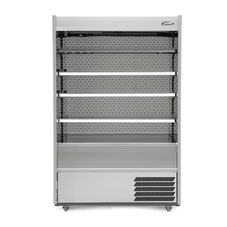 Williams M Series Nightblind Multideck Open Display Fridge Stainless Steel - 1250mmW M125MTSCN