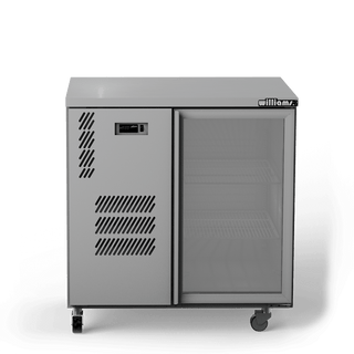 Williams Cameo - One Door Stainless Steel Under Counter Display Refrigerator HC1UGS